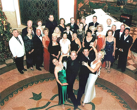 Dancers At Sea Group Photo
